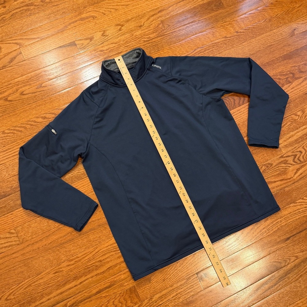 UNRL Performance 1/4 Zip Golf Pullover Shirt Mens XL Blue Athletic Active Casual - Picture 7 of 13